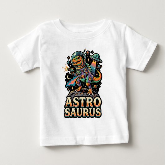 Alien Dinosaurus Astro Saurus: Retro Ruimtevaarder (Voorkant)