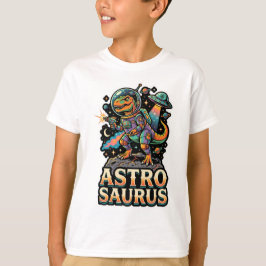 Alien Dinosaurus Astro Saurus: Retro Ruimtevaarder T-shirt