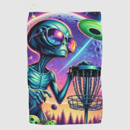 Alien Disc Golf Golfhanddoek