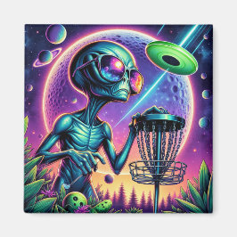 Alien Disc Golf Magneet