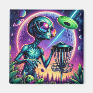 Alien Disc Golf Magneet