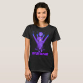Alien Disco Cool God I Love This Planet T-shirt (Voorkant volledig)