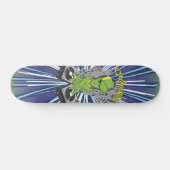 Alien DJ-skateboard Persoonlijk Skateboard (Horizontaal)
