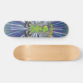 Alien DJ-skateboard Persoonlijk Skateboard (Horizontaal)
