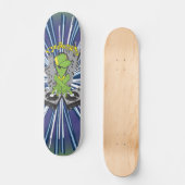 Alien DJ-skateboard Persoonlijk Skateboard (Voorkant)