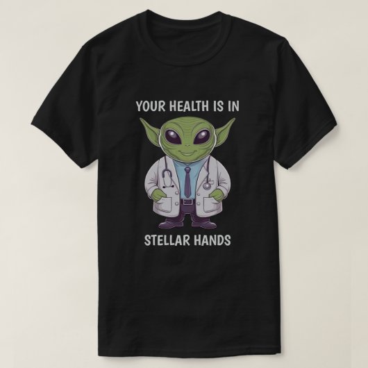 Alien Doctor T-shirt (Design voorkant)