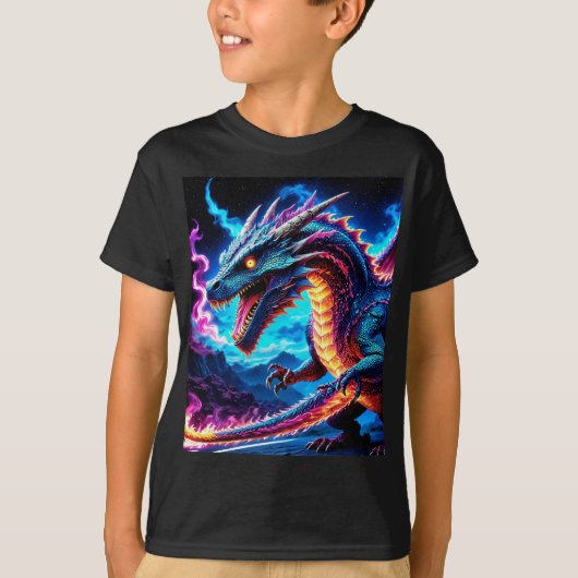 Alien Dragon T-shirt (Voorkant)