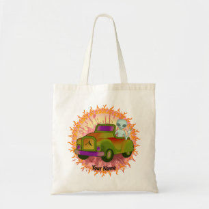 Alien Driving Canvas tas