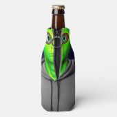 Alien Earth Het Koele Man Flesjeskoeler (Fles Achterkant)