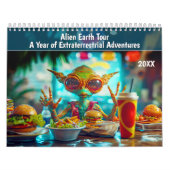 Alien Earth Tour – A Year of Extraterrestrial Adve Kalender (Hoes)