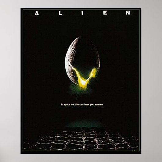 Alien Egg Movie Film Poster (Voorkant)