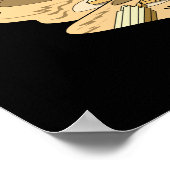 Alien Egyptian Pyramids Poster (Hoek)