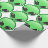 alien emoji cadeaupapier (Hoek)