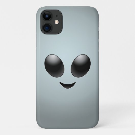 Alien Emoji Case-Mate iPhone Case (Achterkant)