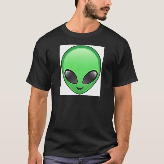 alien emoji t-shirt (Voorkant)