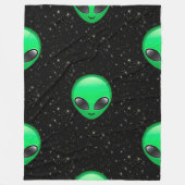 alien emojis fleece deken (Voorkant)