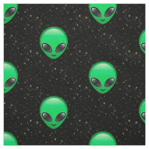 alien emoji's stof