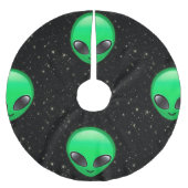 alien emojis xmas kerstboomrok kerstboom rok (Voorkant)