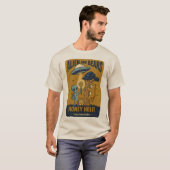 Alien en Beren - Honey Heist T-shirt (Voorkant volledig)