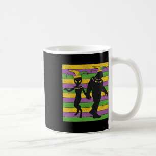 Alien en Bigfoot Bead Mardi Gras New Orle Koffiemok