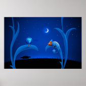 Alien en en Chameleon Poster (Voorkant)