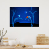 Alien en en Chameleon Poster (Keuken)