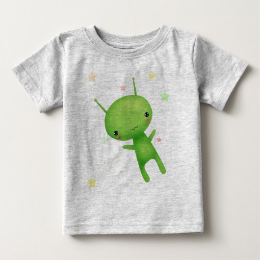 Alien en en UFO (Voorkant)