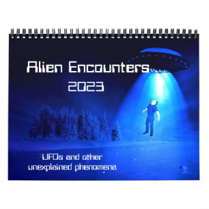 Alien Encounters 2023-kalender Kalender