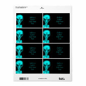 Alien Etiket (Full Sheet)