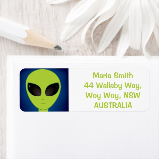 Alien Etiket (Insitu)