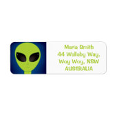 Alien Etiket (Voorkant)