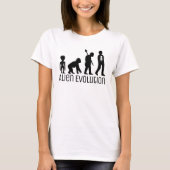 Alien Evolution, buitenaardse Alien T-shirt (Voorkant)