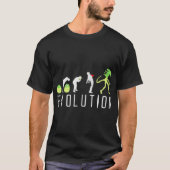 Alien Evolution Funny Sci-Fi Design T-shirt (Voorkant)