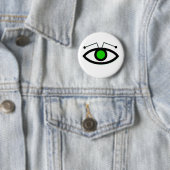 Alien Eye Round Button (In situ)