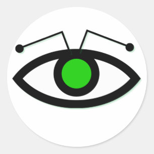 Alien Eye Sticker