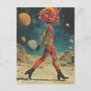 Alien Eyes Briefkaart