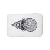 Alien Face , Afrikaanse schedelwederopbouw Badmat (Voorkant)