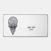 Alien Face , Afrikaanse schedelwederopbouw Bureaumat (Voorkant)