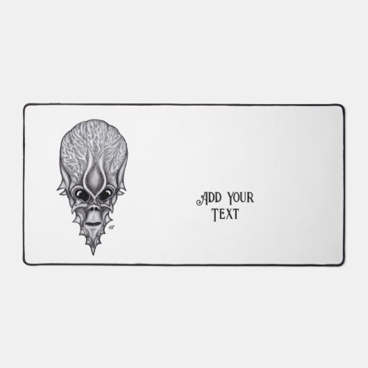 Alien Face , Afrikaanse schedelwederopbouw Bureaumat (Voorkant)