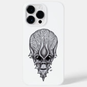 Alien Face , Afrikaanse schedelwederopbouw Case-Mate iPhone Case (Achterkant)