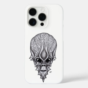 Alien Face , Afrikaanse schedelwederopbouw iPhone 16 Pro Hoesje