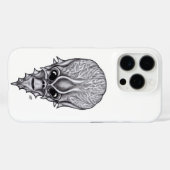 Alien Face , Afrikaanse schedelwederopbouw Case-Mate iPhone Case (Achterkant (horizontaal))
