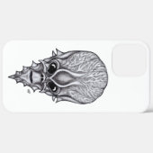 Alien Face , Afrikaanse schedelwederopbouw Case-Mate iPhone Case (Achterkant / Rechts)