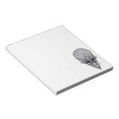 Alien Face , Afrikaanse schedelwederopbouw Notitieblok (Schuin)