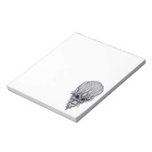 Alien Face , Afrikaanse schedelwederopbouw Notitieblok (Linkerzijde)