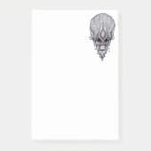 Alien Face , Afrikaanse schedelwederopbouw Post-it® Notes (Voorkant)