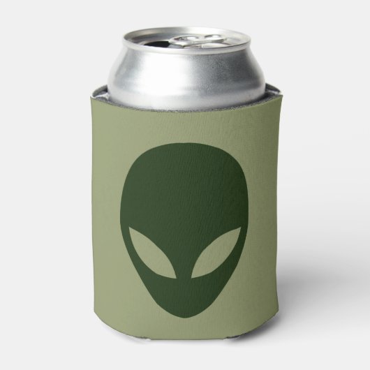 Alien Face Blikjeskoeler (Blikje Voorkant)