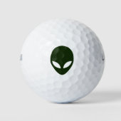 Alien Face Golfballen (Voorkant)