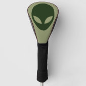 Alien Face Golfheadcover (Voorkant)