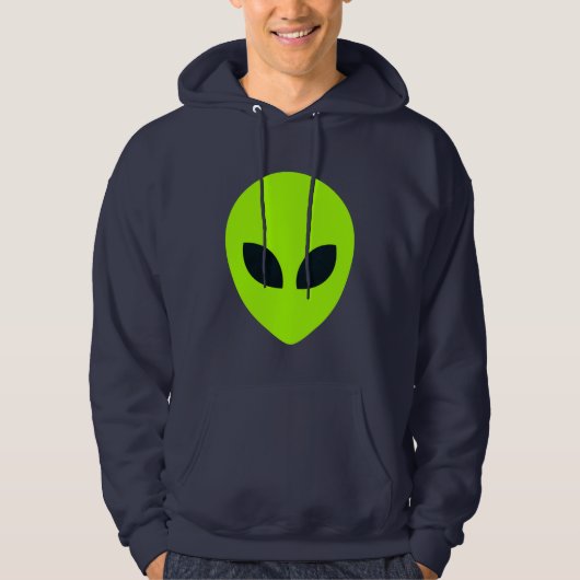 ALIEN FACE HOODIE (Voorkant)